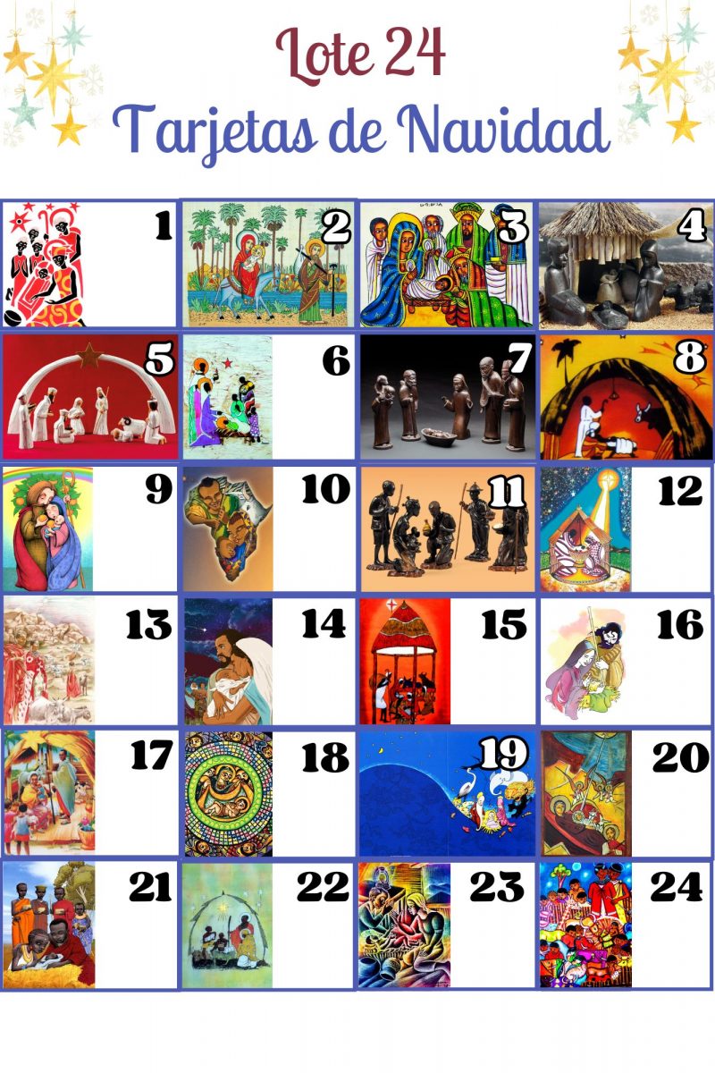 Lote 24 tarjetas (2025)