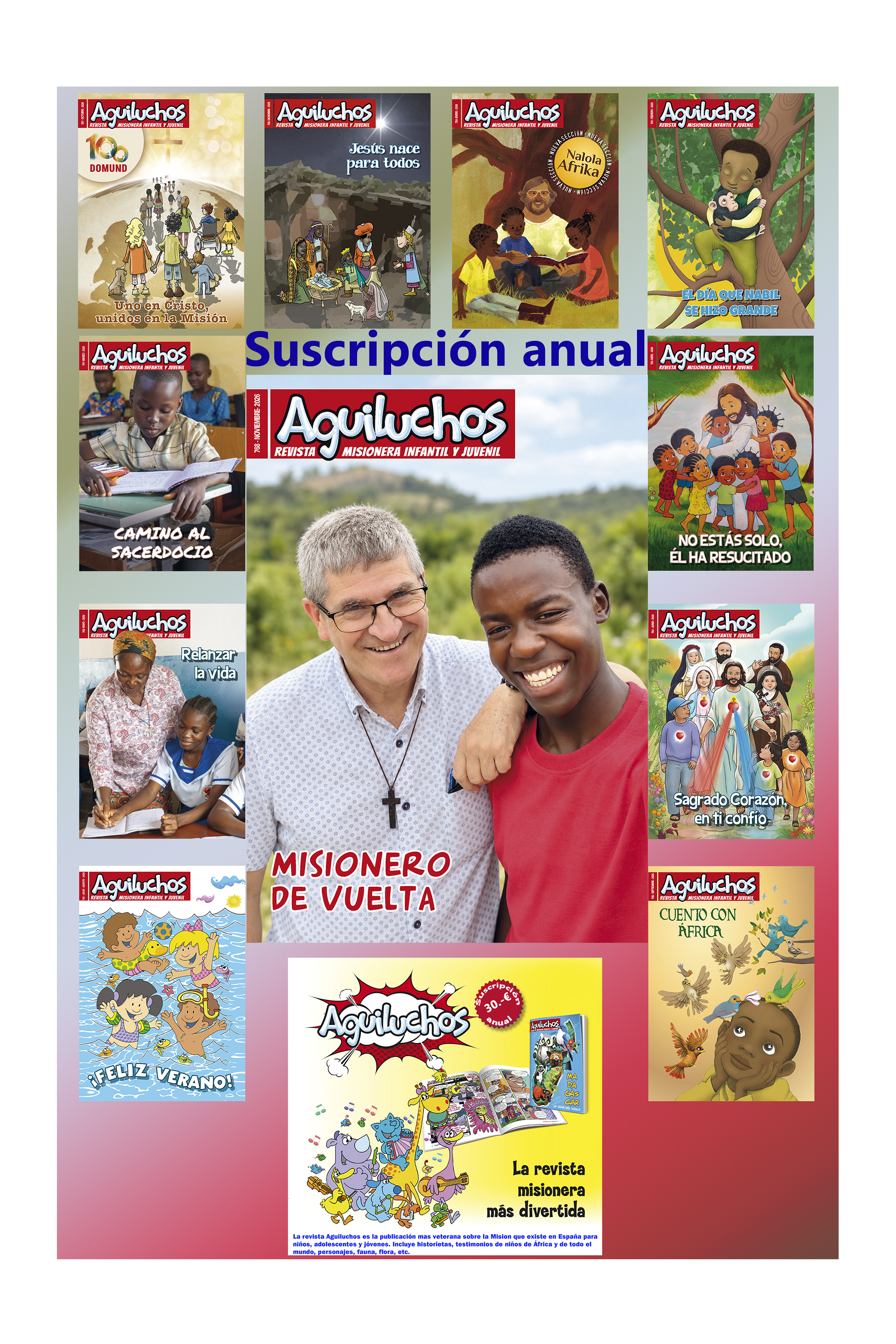 Aguiluchos suscripción web noviembre 2026