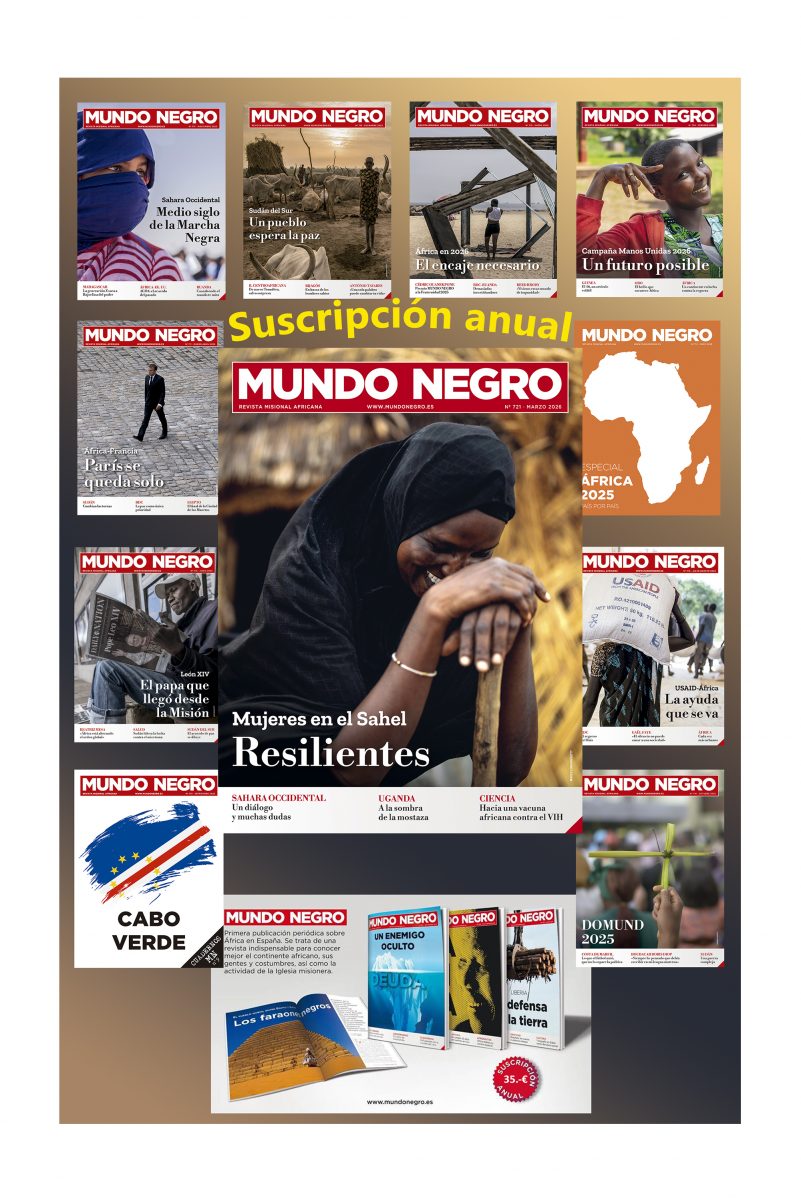 Suscripción Mundo Negro marzo 2025